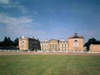 Vue de la façade ouest, reconstruite 1746-61
